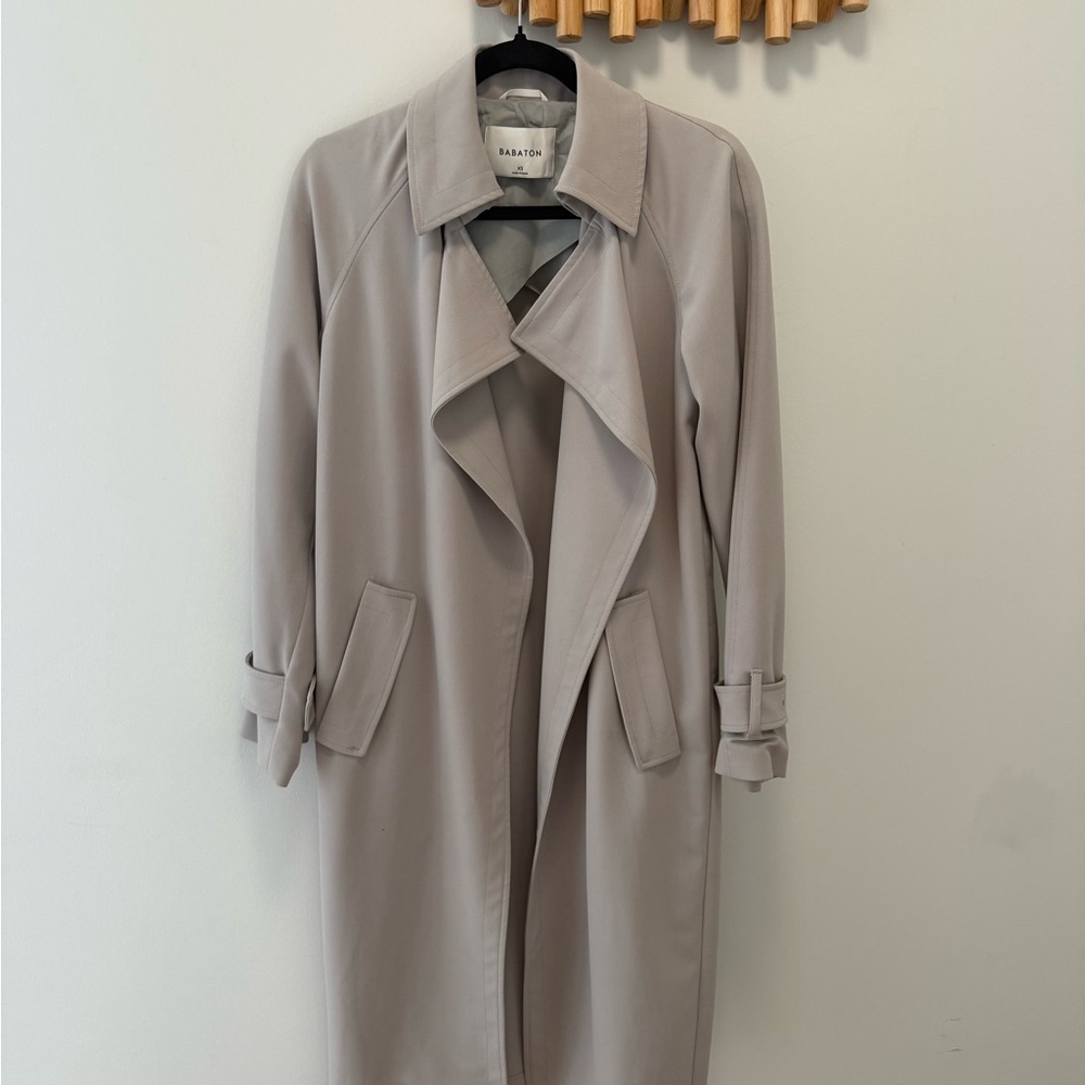 Aritzia Bavarian Lawson trench coat in Ashen XS